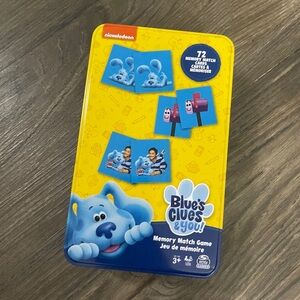 Nickelodeon Blue's Clues Puzzle Game Yellow and Blue